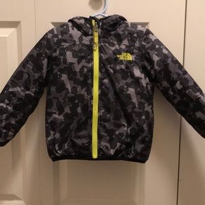 Reversible Northface puffer jacket